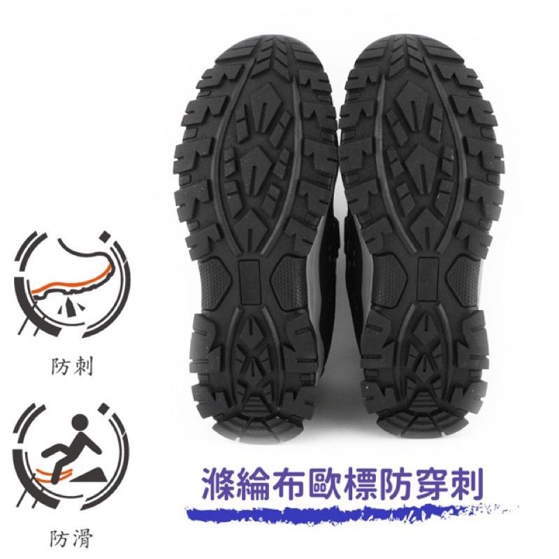 COMBAT 現貨+預購✨（39～45號）防穿刺 黏扣式 CNS 鋼頭 認證 工作鞋 安全鞋 鋼頭鞋 止滑 耐磨 男鞋-細節圖6