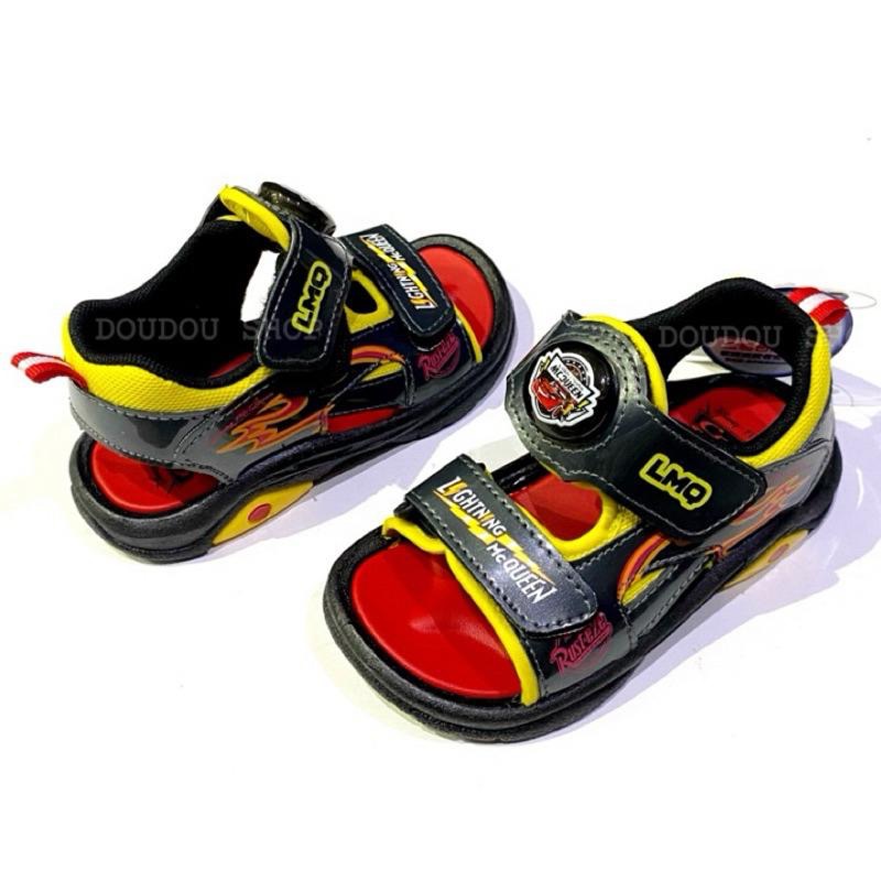 台灣製🔥正版授權✨專櫃鞋品☆ Disney 閃電麥昆  兒童 電燈涼鞋 耐磨 止滑 兒童運動涼鞋 女童涼鞋 男童涼鞋-細節圖6