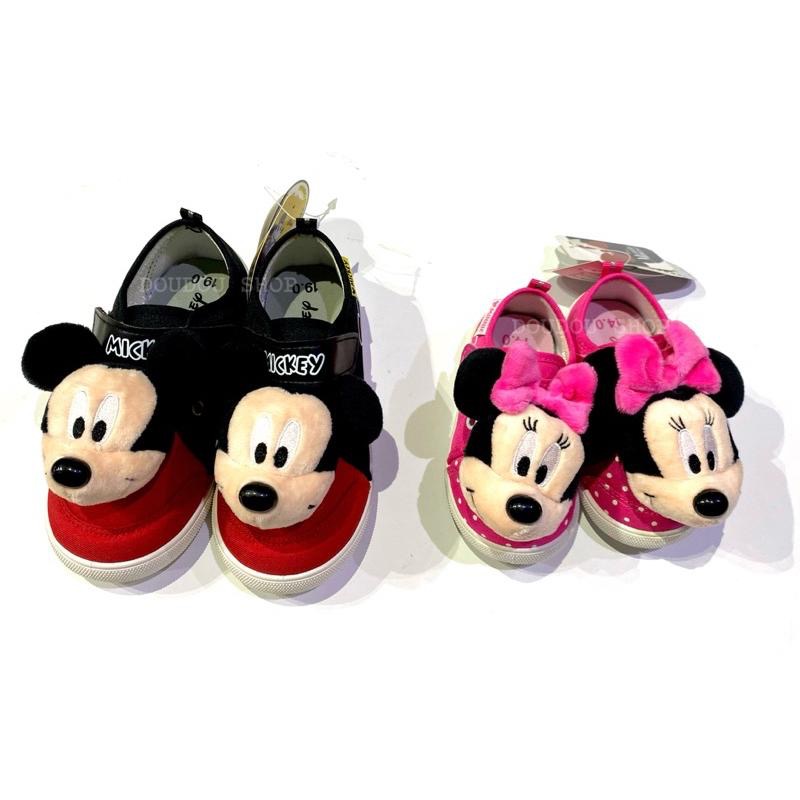 台灣製✨現貨 限量特惠🌈專櫃鞋品☆Disney  米奇  米妮 活動式 立體娃娃 兒童布鞋 柔軟 透氣 止滑 男童 女童-細節圖2
