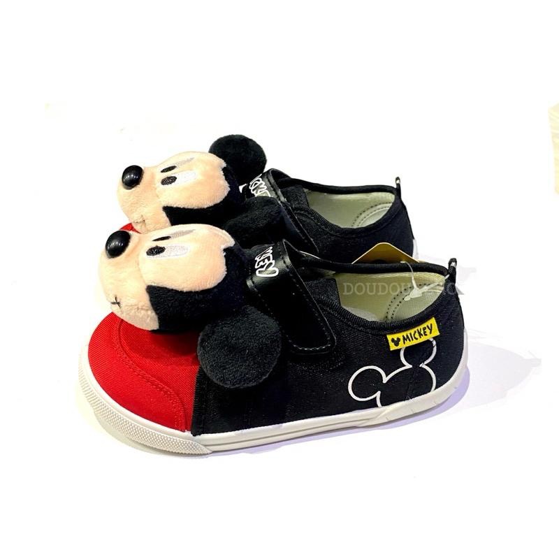 台灣製✨現貨 限量特惠🌈專櫃鞋品☆Disney  米奇  米妮 活動式 立體娃娃 兒童布鞋 柔軟 透氣 止滑 男童 女童-細節圖8