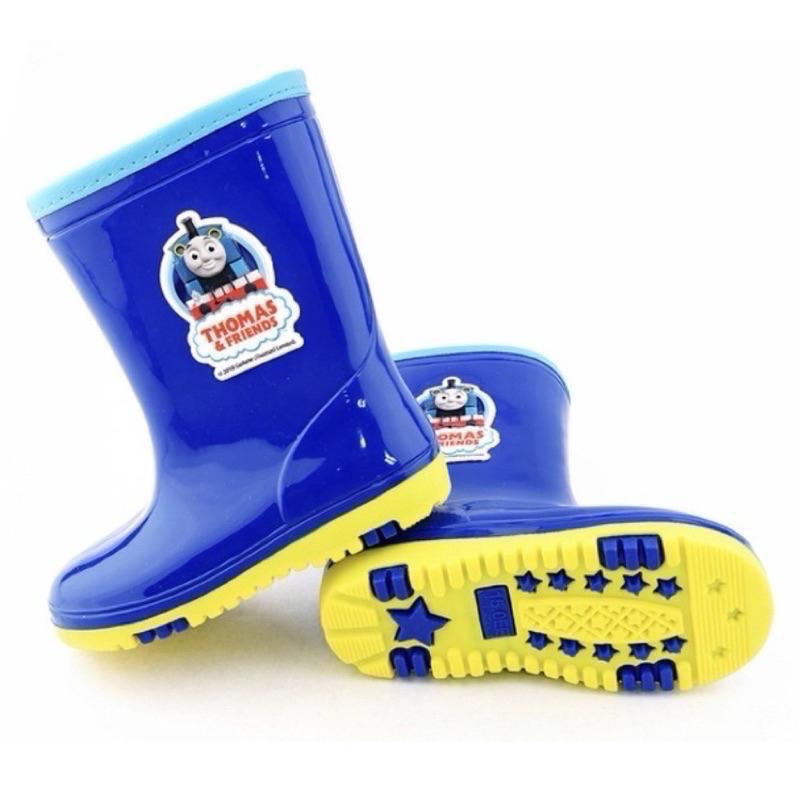 台灣製  現貨✨限量特惠☔️ Thomas 湯瑪士小火車 兒童長筒雨鞋雨靴 女童 男童 兒童 正版授權 止滑 防臭-細節圖2