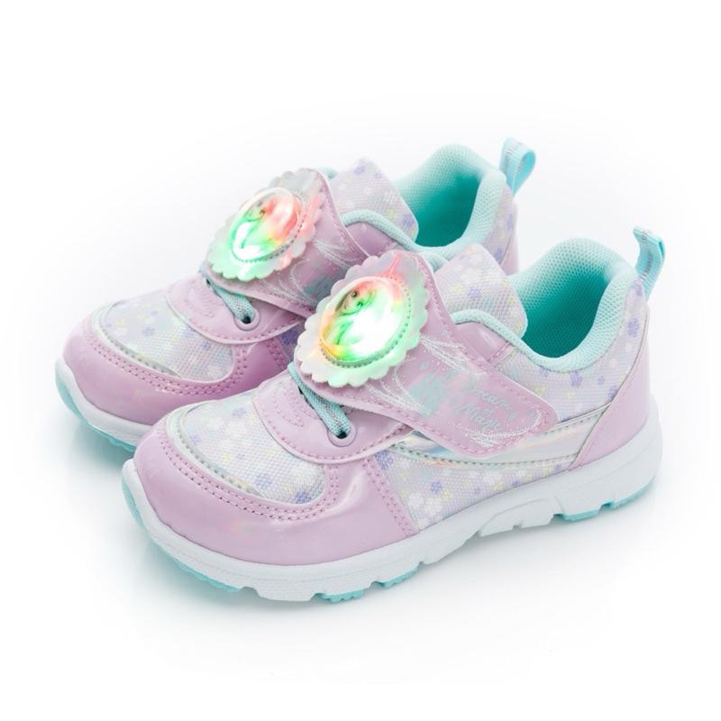 台灣製   現貨+預購🌟冰雪奇緣  Frozen 炫光電燈運動鞋 艾莎 安娜  兒童球鞋 女童運動鞋  防臭 止滑 耐磨-細節圖6