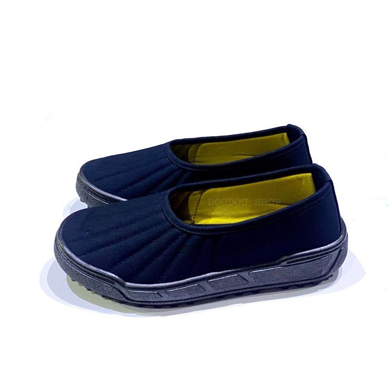 台灣製 現貨+預購✨男 女 朝聖鞋 黑布鞋 武術鞋 健身鞋 練功鞋 工作鞋  居士鞋 僧鞋 懶人鞋-細節圖3