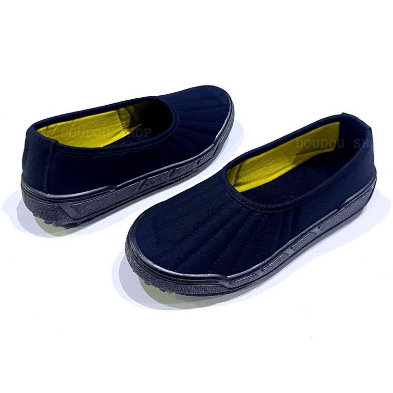 台灣製 現貨+預購✨男 女 朝聖鞋 黑布鞋 武術鞋 健身鞋 練功鞋 工作鞋  居士鞋 僧鞋 懶人鞋-細節圖6