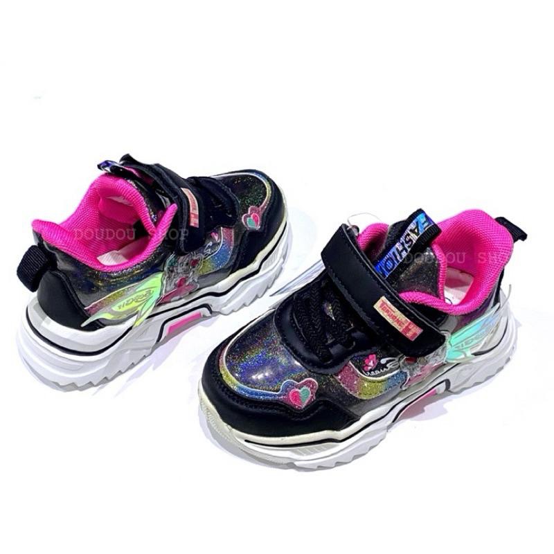 台灣 現貨 限量特惠🌈專櫃鞋品✨立體彩色精靈翅膀 潮流 女童運動鞋 減壓 輕量 兒童球鞋 兒童運動鞋-細節圖6