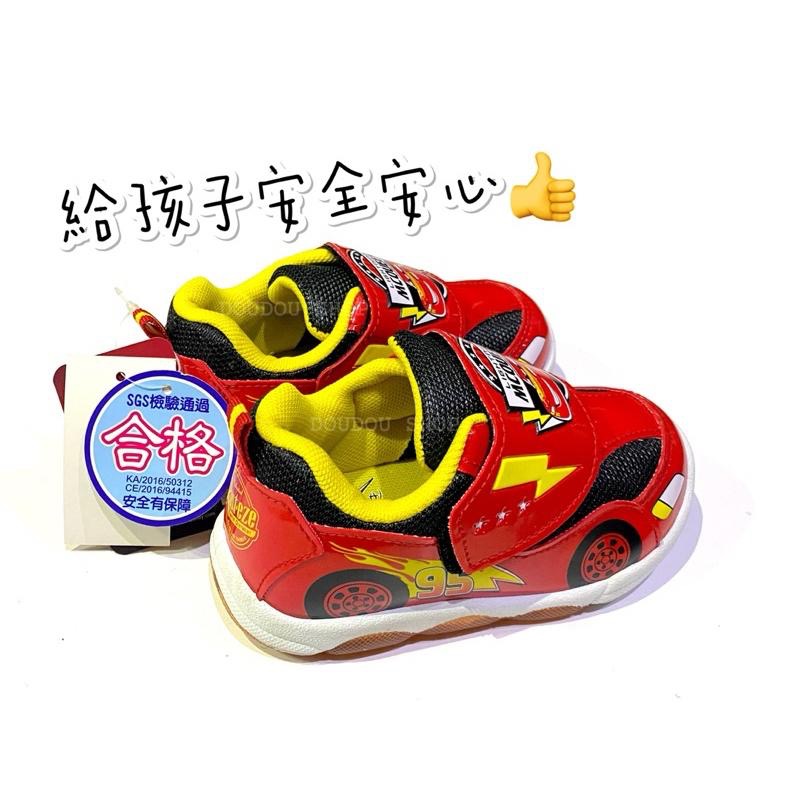 台灣製 現貨 15號🌈專櫃鞋品🎀Disney 閃電麥坤 兒童球鞋 休閒鞋 閃光 透氣 耐磨 止滑 兒童運動鞋 電燈鞋-細節圖5