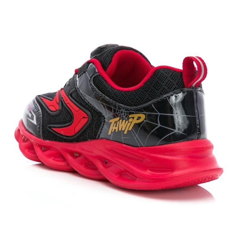 台灣出貨  現貨+預購🌟新款 漫威 Spiderman 蜘蛛人 旋轉扣 輕量 電燈運動鞋 兒童球鞋  男童 女童-細節圖5