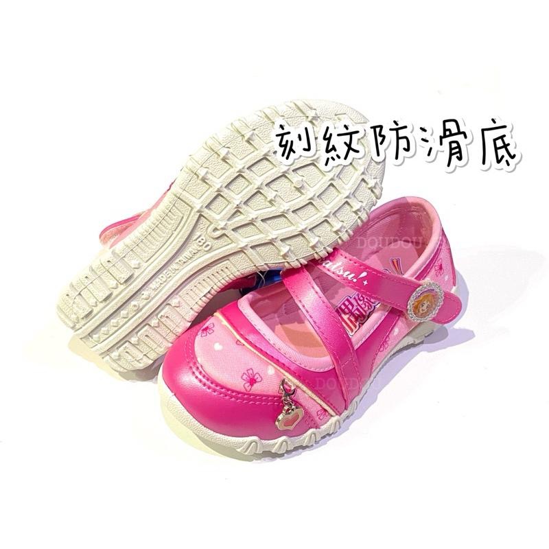 台灣製 現貨🌈限量降售🎀偶像學園 Aikatsu 兒童室內鞋 幼兒園 娃娃鞋 布鞋 透氣 止滑 中童 大童 女童 公主鞋-細節圖5