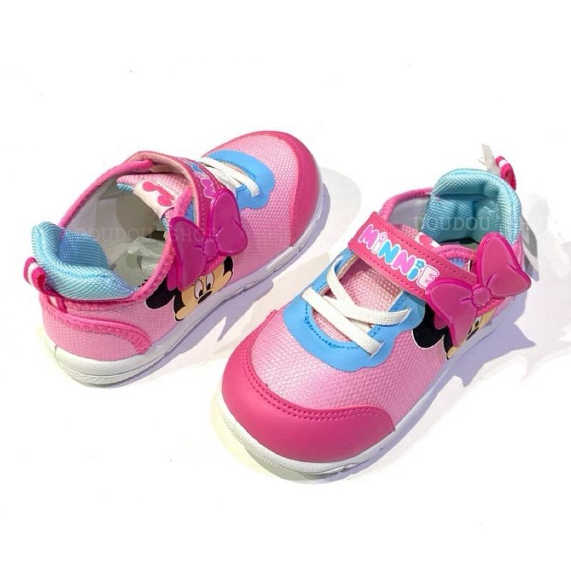 台灣製 現貨🌈專櫃鞋🎀Disney 米妮  護腳 大蝴蝶結 兒童運動鞋 兒童布鞋 兒童球鞋 柔軟 透氣 耐磨 止滑 中童-細節圖7