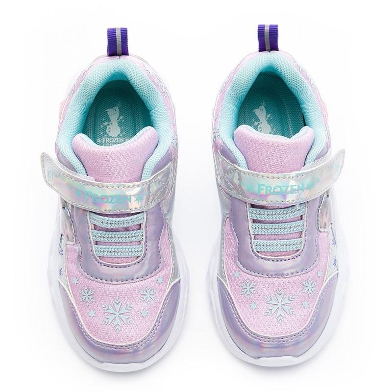 台灣出貨   現貨+預購🌟冰雪奇緣  Frozen愛紗 炫光電燈運動鞋  慢跑鞋 兒童球鞋 輕量 透氣 女童 女童運動鞋-細節圖3