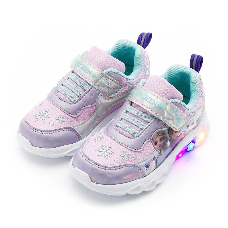 台灣出貨   現貨+預購🌟冰雪奇緣  Frozen愛紗 炫光電燈運動鞋  慢跑鞋 兒童球鞋 輕量 透氣 女童 女童運動鞋-細節圖7