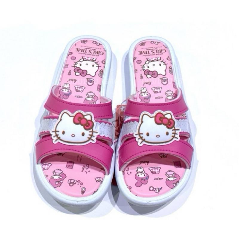 台灣製 現貨✨KiKiLaLa 雙子星 Melody 美樂蒂 kitty 女童拖鞋 兒童拖鞋 防滑 耐磨 室內拖 戶外拖-細節圖8