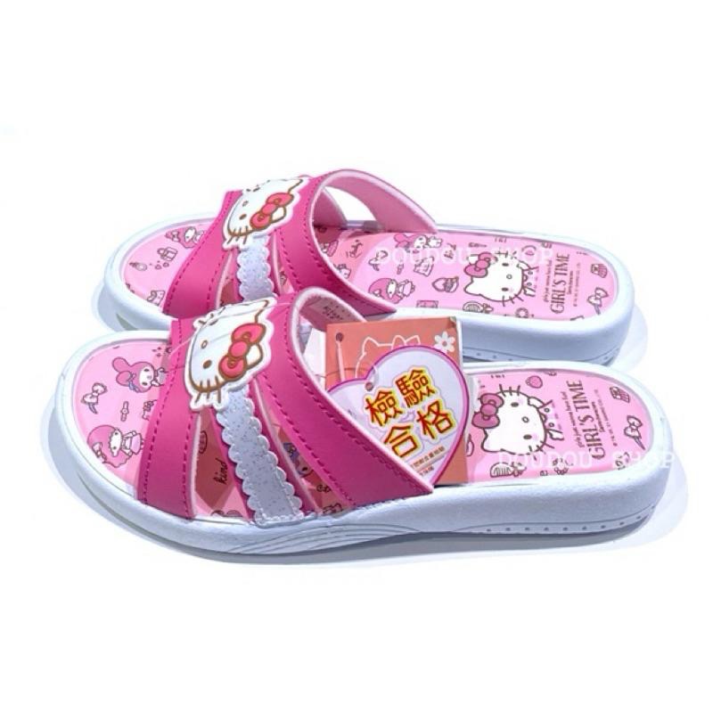台灣製 現貨✨KiKiLaLa 雙子星 Melody 美樂蒂 kitty 女童拖鞋 兒童拖鞋 防滑 耐磨 室內拖 戶外拖-細節圖9