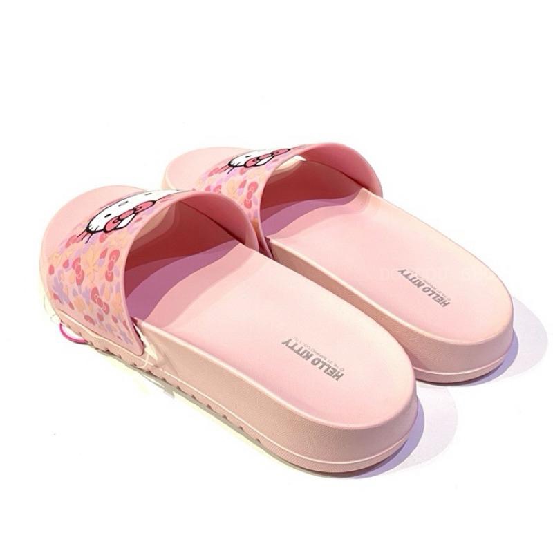 台灣製  現貨 40號 微瑕✨三麗鷗 Hello Kitty 輕底 防水 足弓 舒適 厚底拖鞋-細節圖5