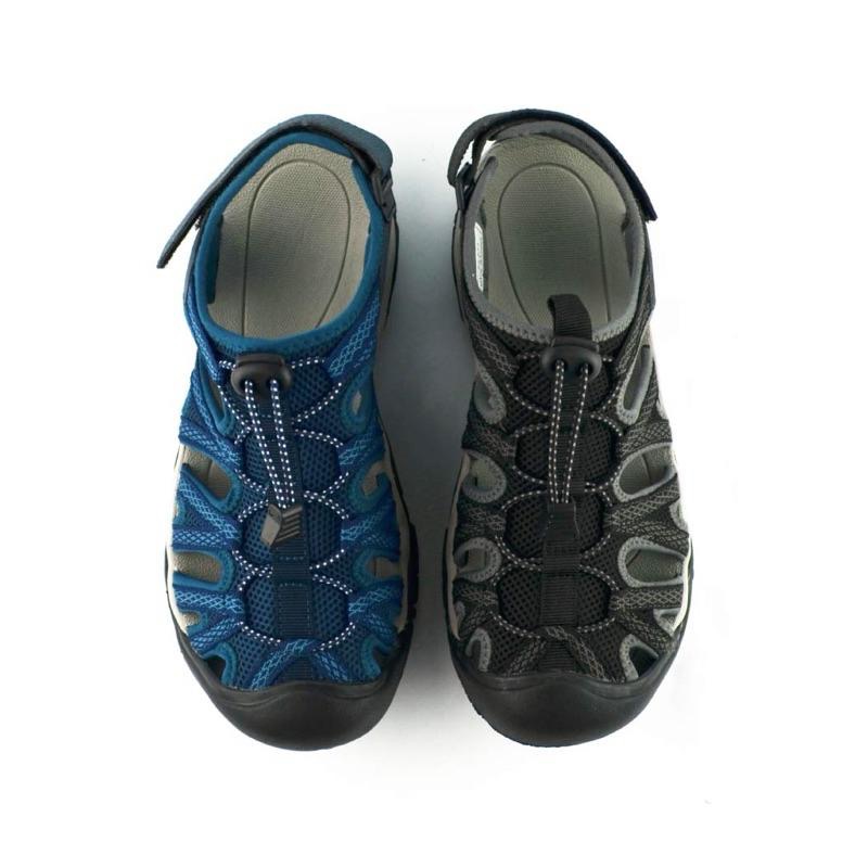 男 運動休閒護趾涼鞋 水陸 護趾涼鞋 運動涼鞋 排水 透氣 護腳趾 防踢 耐磨 涼鞋 戶外鞋 護趾-細節圖2