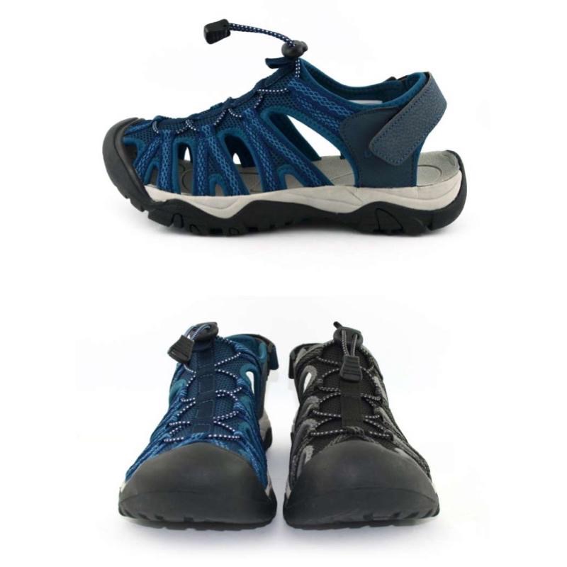 男 運動休閒護趾涼鞋 水陸 護趾涼鞋 運動涼鞋 排水 透氣 護腳趾 防踢 耐磨 涼鞋 戶外鞋 護趾-細節圖3