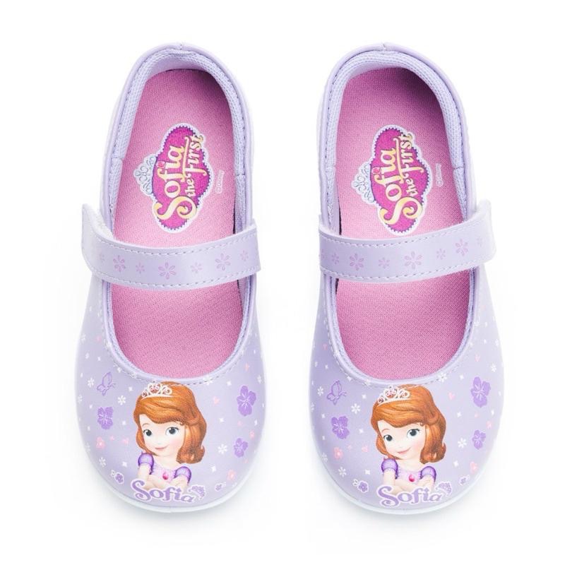 台灣製 現貨+預購✨ Sofia 蘇菲亞小公主 兒童 公主鞋 娃娃鞋 抗菌 防臭 止滑 正版授權✨紫 / 粉-細節圖2