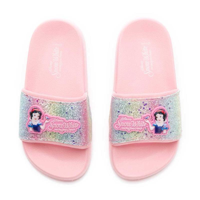 台灣 現貨+預購✨白雪公主 Snow White 淑女 兒童拖鞋 輕量 止滑 公主拖鞋 幼兒園 室內拖鞋 戶外拖鞋 女童-細節圖3