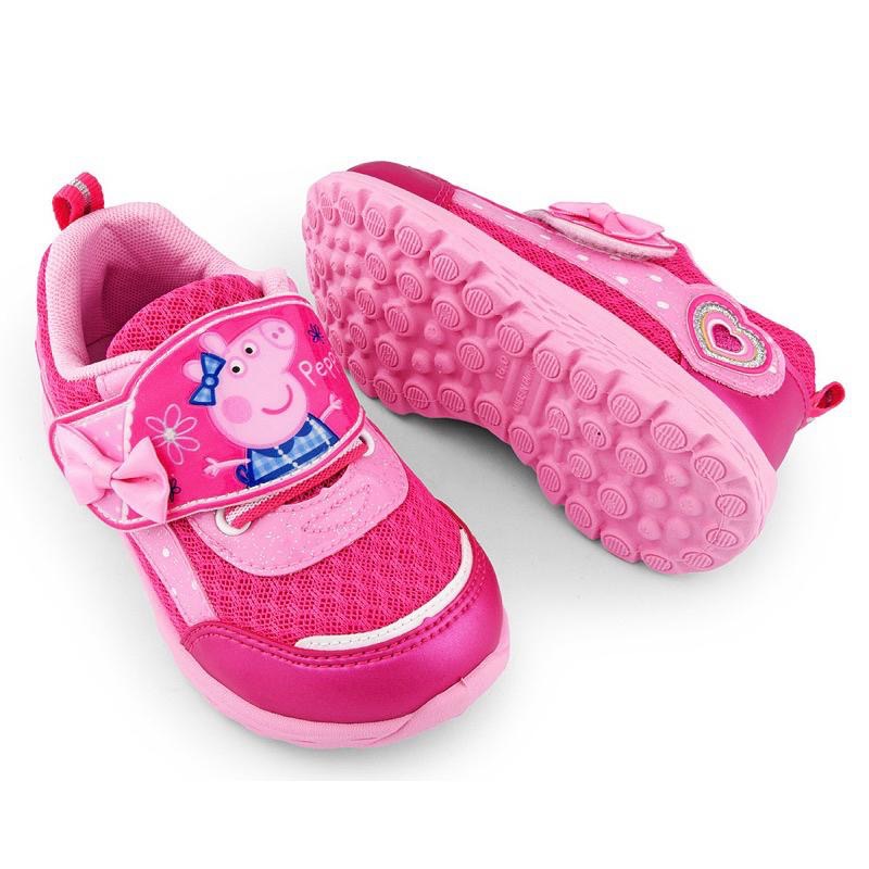 台灣製 現貨🌟專櫃鞋品🌈佩佩豬 Peppa Pig 粉紅豬小妹 兒童球鞋 透氣 布鞋  兒童運動鞋 止滑 跑鞋 女童-細節圖5