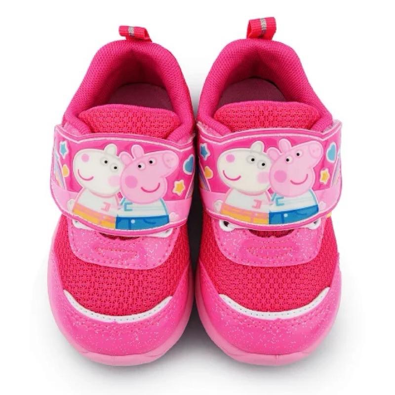 台灣製 現貨🌟專櫃鞋品🌈佩佩豬 Peppa Pig 粉紅豬小妹 兒童球鞋 透氣 布鞋  兒童運動鞋 止滑 跑鞋 女童-細節圖8