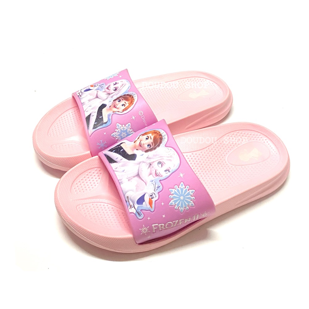 台灣製   Frozen  冰雪奇緣 輕量 防水拖鞋  愛莎 安娜 公主拖鞋  女童 大童 中童 小童 兒童拖鞋 幼兒園-細節圖4
