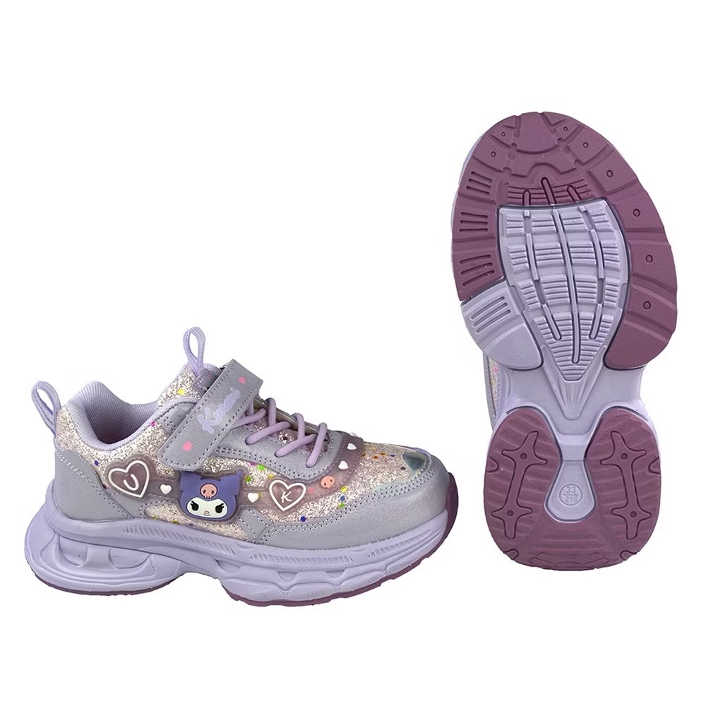 KUROMI  專櫃鞋品✨ 酷洛米 女童運動鞋  透氣 減壓 輕量 兒童球鞋 兒童運動鞋 老爹鞋-細節圖4