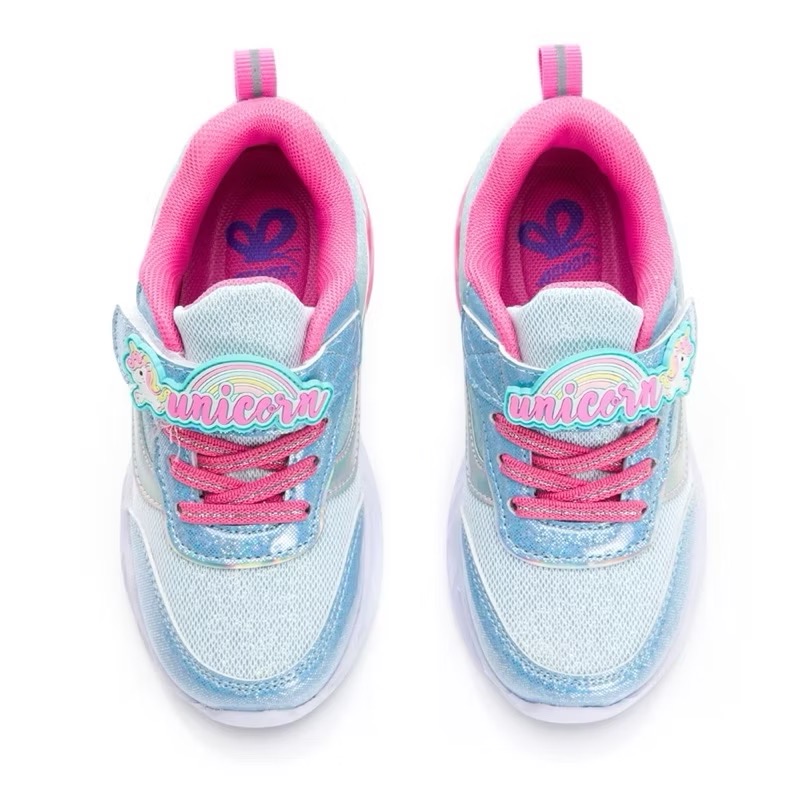 特價 ARNOR 恐龍探險隊✨獨角獸🦄 電燈運動鞋 電燈鞋 兒童球鞋 女童 排汗 透氣 減壓 輕量 運動鞋 女童運動-細節圖3