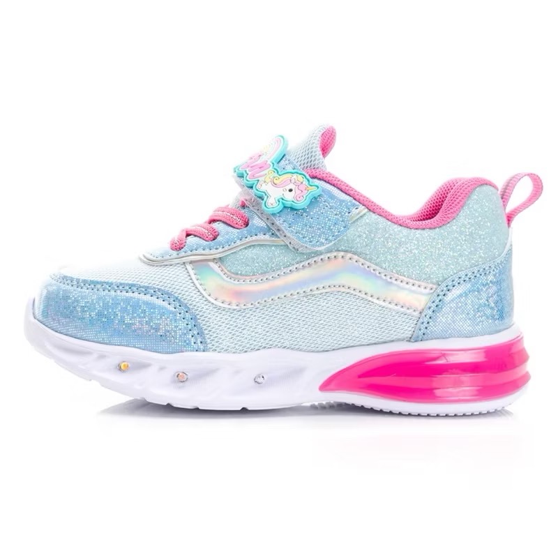 特價 ARNOR 恐龍探險隊✨獨角獸🦄 電燈運動鞋 電燈鞋 兒童球鞋 女童 排汗 透氣 減壓 輕量 運動鞋 女童運動-細節圖4