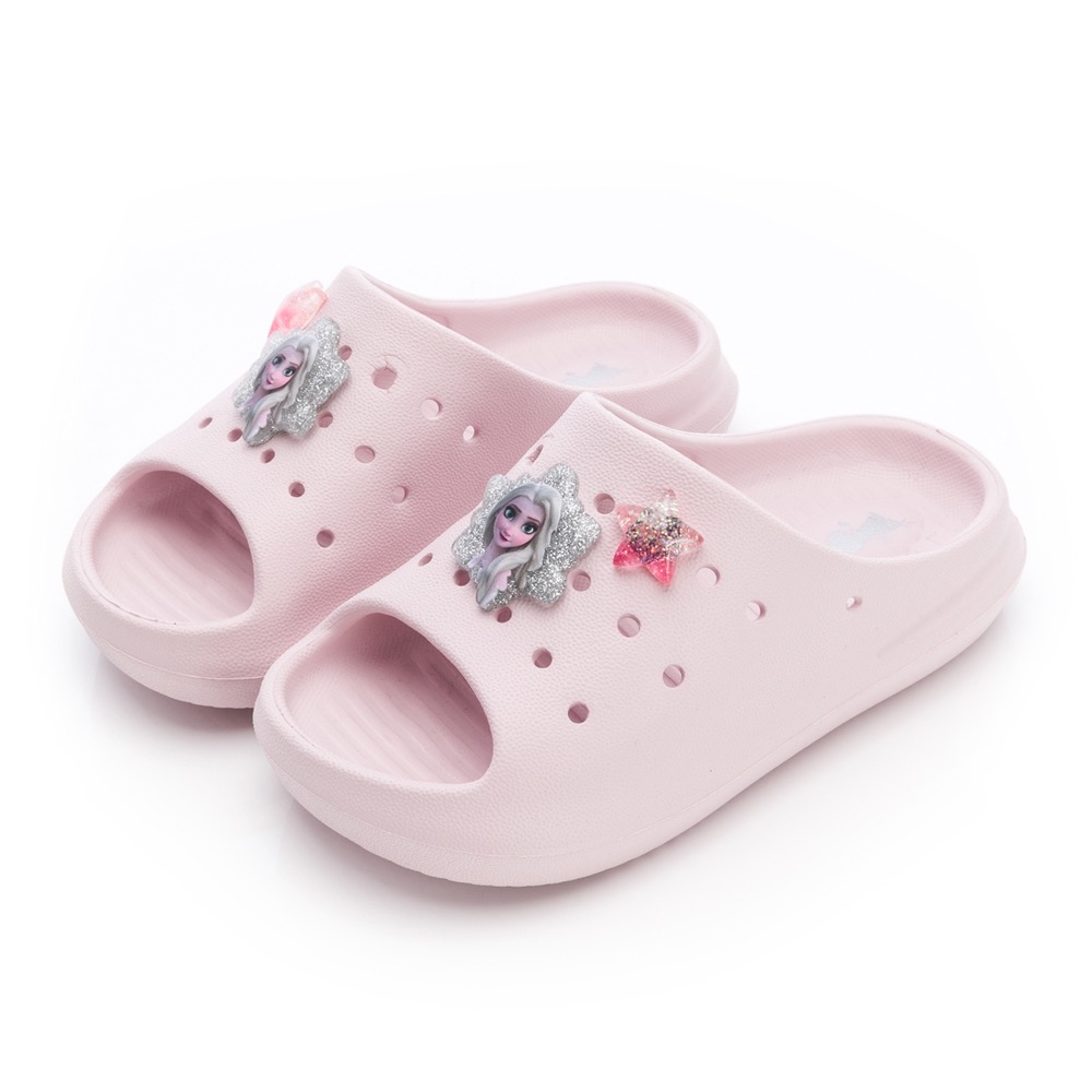 台灣製 Frozen 冰雪奇緣 童 EVA拖鞋 輕量 防水 一片式拖鞋 兒童拖鞋 速乾 防水拖鞋 室內拖鞋 戶外拖鞋-細節圖2