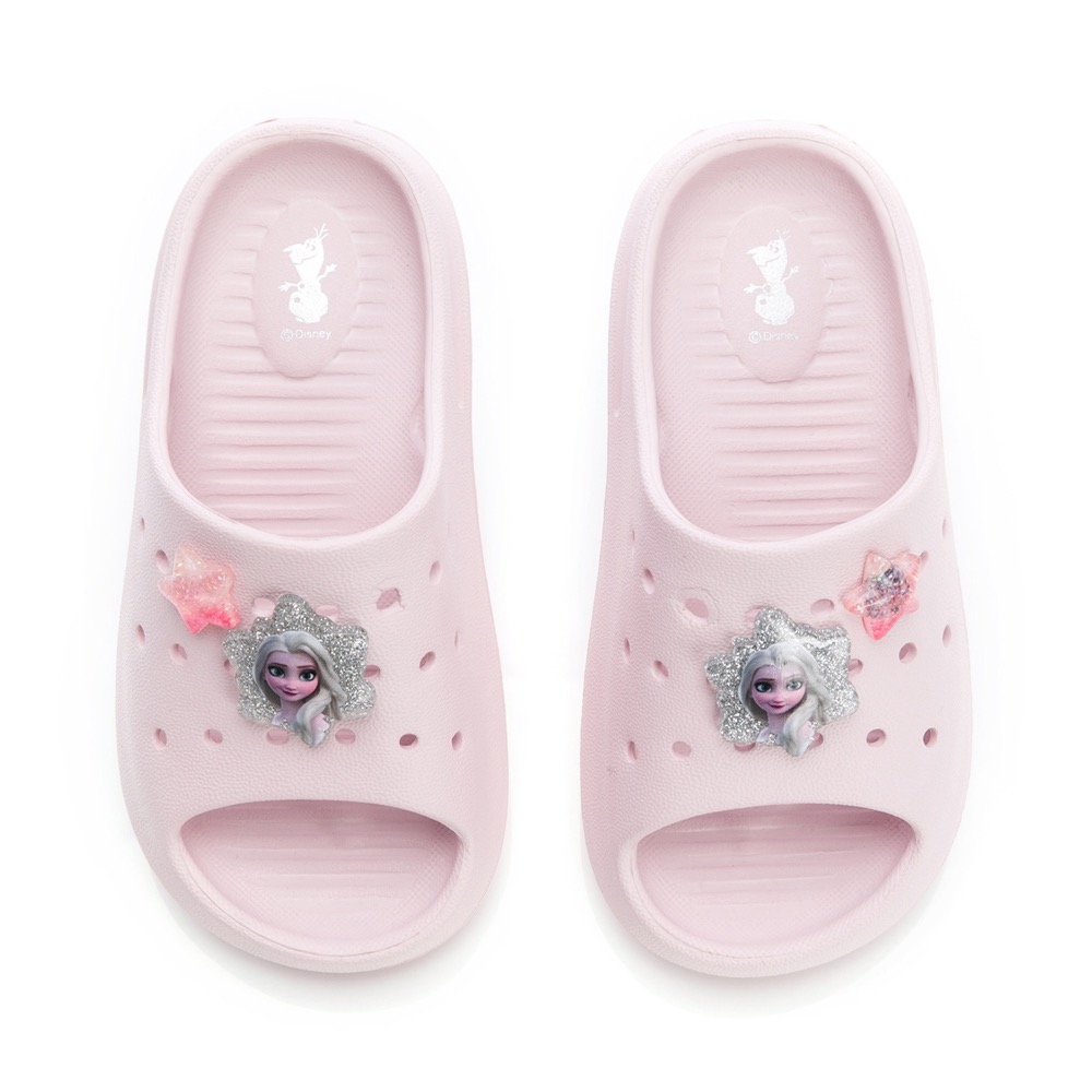台灣製 Frozen 冰雪奇緣 童 EVA拖鞋 輕量 防水 一片式拖鞋 兒童拖鞋 速乾 防水拖鞋 室內拖鞋 戶外拖鞋-細節圖3