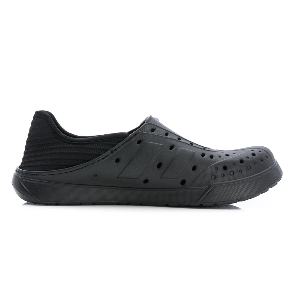 台灣製 ✨GOODYEAR 男 後踩 洞洞鞋 速乾 輕量 防水 晴雨兩穿 雨鞋 懶人鞋 護趾 半拖 外送鞋 黑-細節圖3