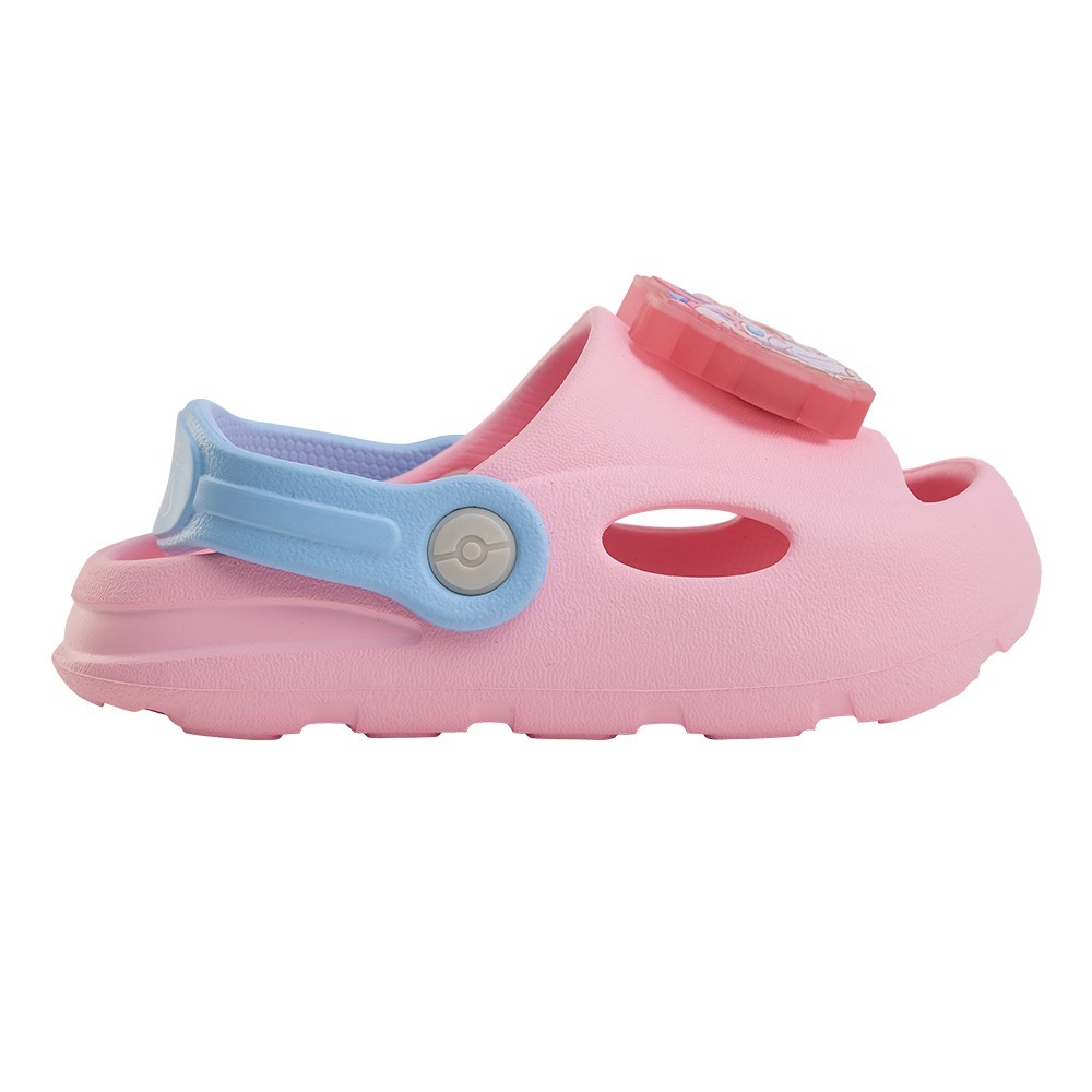 台灣製 Pokémon 寶可夢  防水 電燈 涼鞋 噴火龍 仙子 伊布 輕量 布希鞋 洞洞鞋 花園鞋 護趾涼鞋 兒童涼鞋-細節圖3