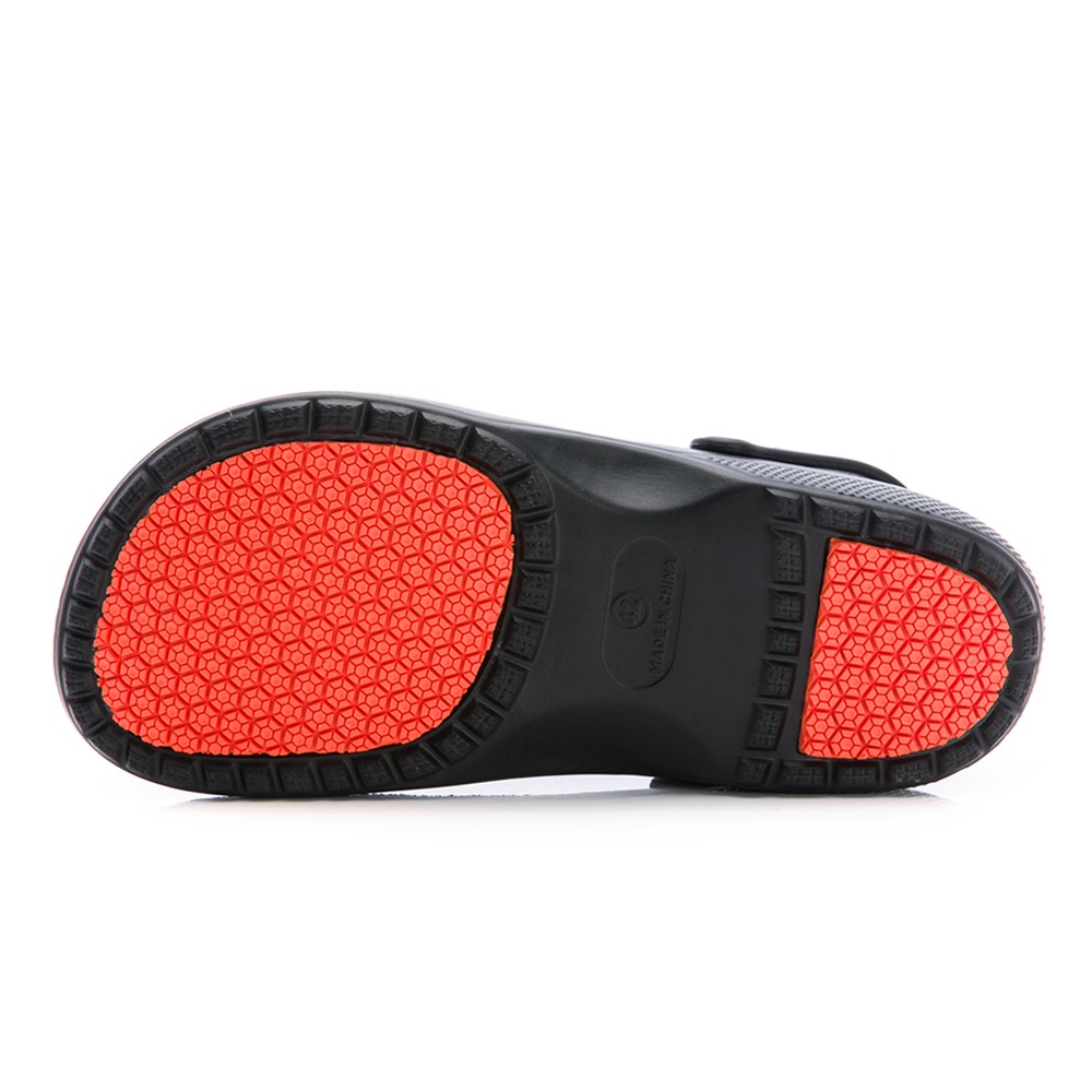 GOODYEAR 固特異 男 女 多功能 防水 防油 輕便鞋 護趾 輕量 水陸兩用 緩震 抓地底紋 外送鞋 廚師鞋 白-細節圖9