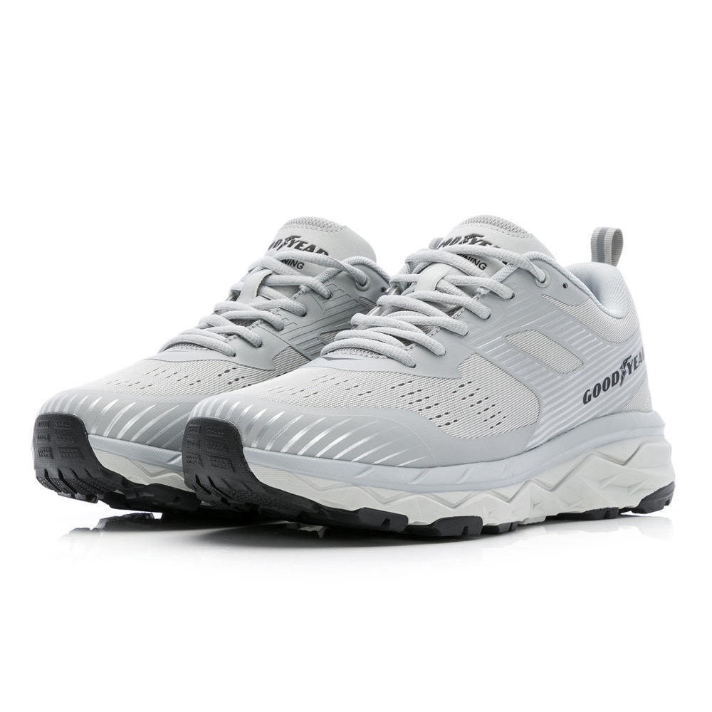 GOODYEAR 固特異 3E 寬楦  越野鞋 運動鞋 戶外鞋 透氣 奔馳越野 輕量 越野運動鞋 夜間安全反光 灰-細節圖2
