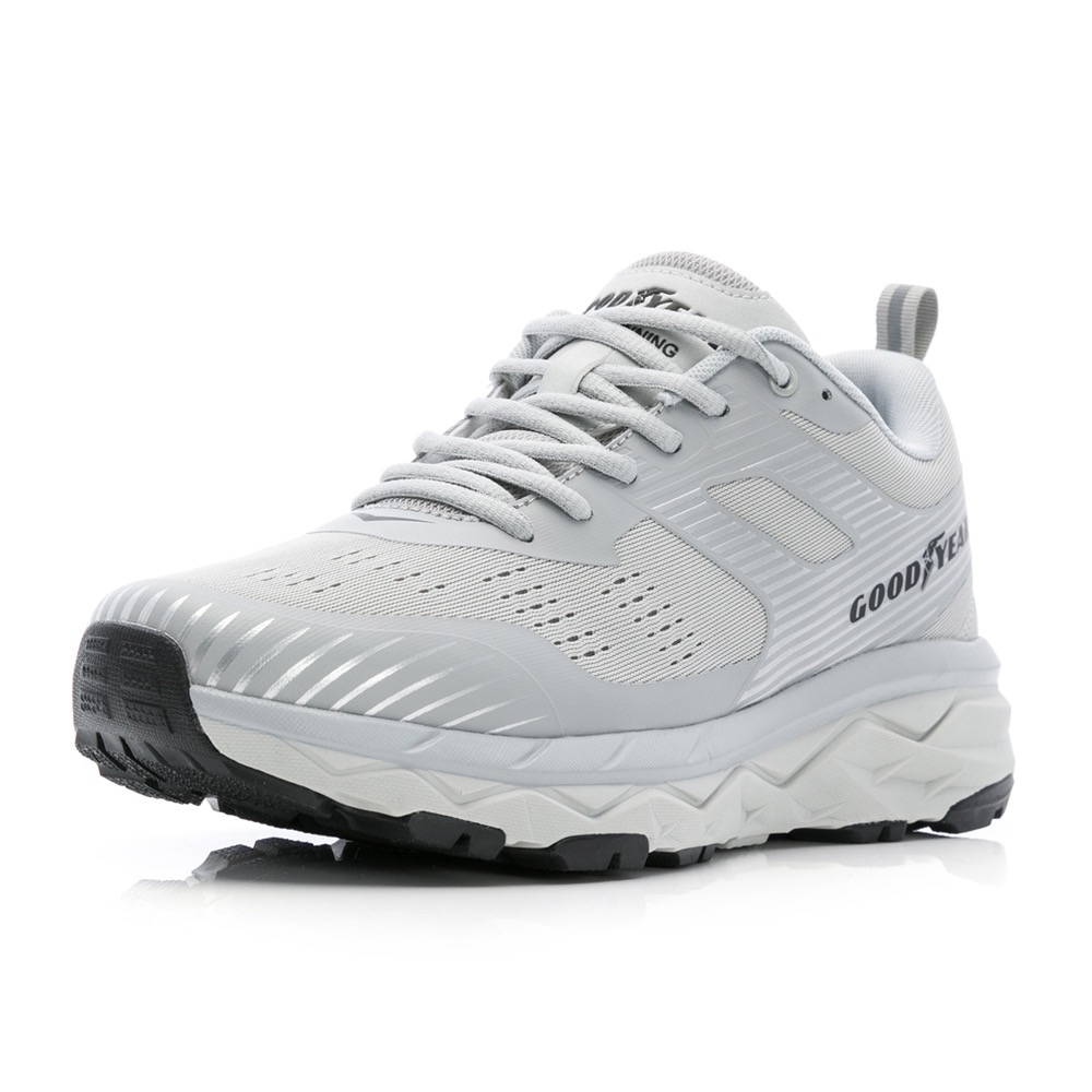 GOODYEAR 固特異 3E 寬楦  越野鞋 運動鞋 戶外鞋 透氣 奔馳越野 輕量 越野運動鞋 夜間安全反光 灰-細節圖3