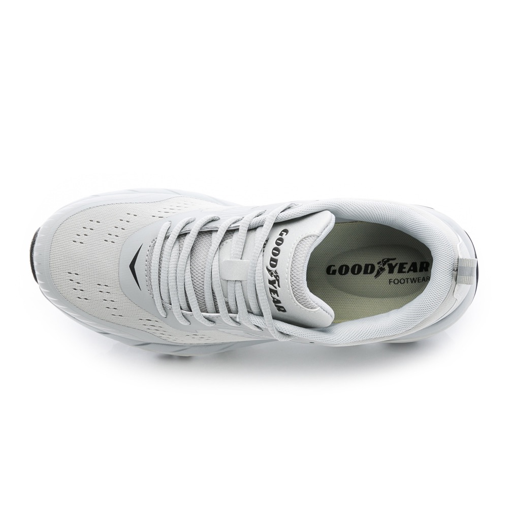 GOODYEAR 固特異 3E 寬楦  越野鞋 運動鞋 戶外鞋 透氣 奔馳越野 輕量 越野運動鞋 夜間安全反光 灰-細節圖6