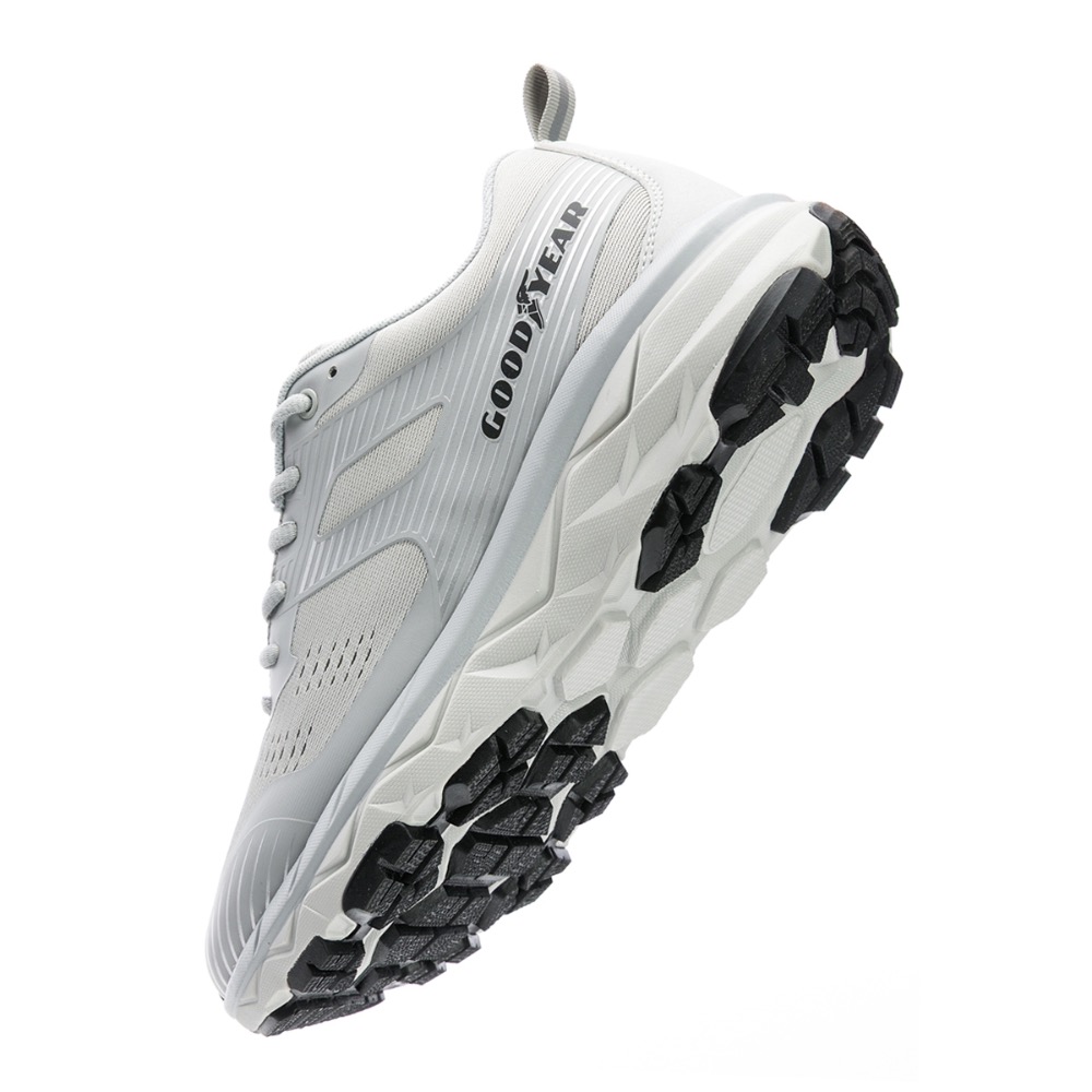 GOODYEAR 固特異 3E 寬楦  越野鞋 運動鞋 戶外鞋 透氣 奔馳越野 輕量 越野運動鞋 夜間安全反光 灰-細節圖8