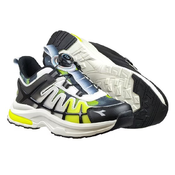 DIADORA  迪亞多納 童 旋轉鈕扣 輕量 透氣 超寬楦 避震 彈性 橡膠止滑 兒童慢跑鞋 跑鞋 童鞋  大童-細節圖2