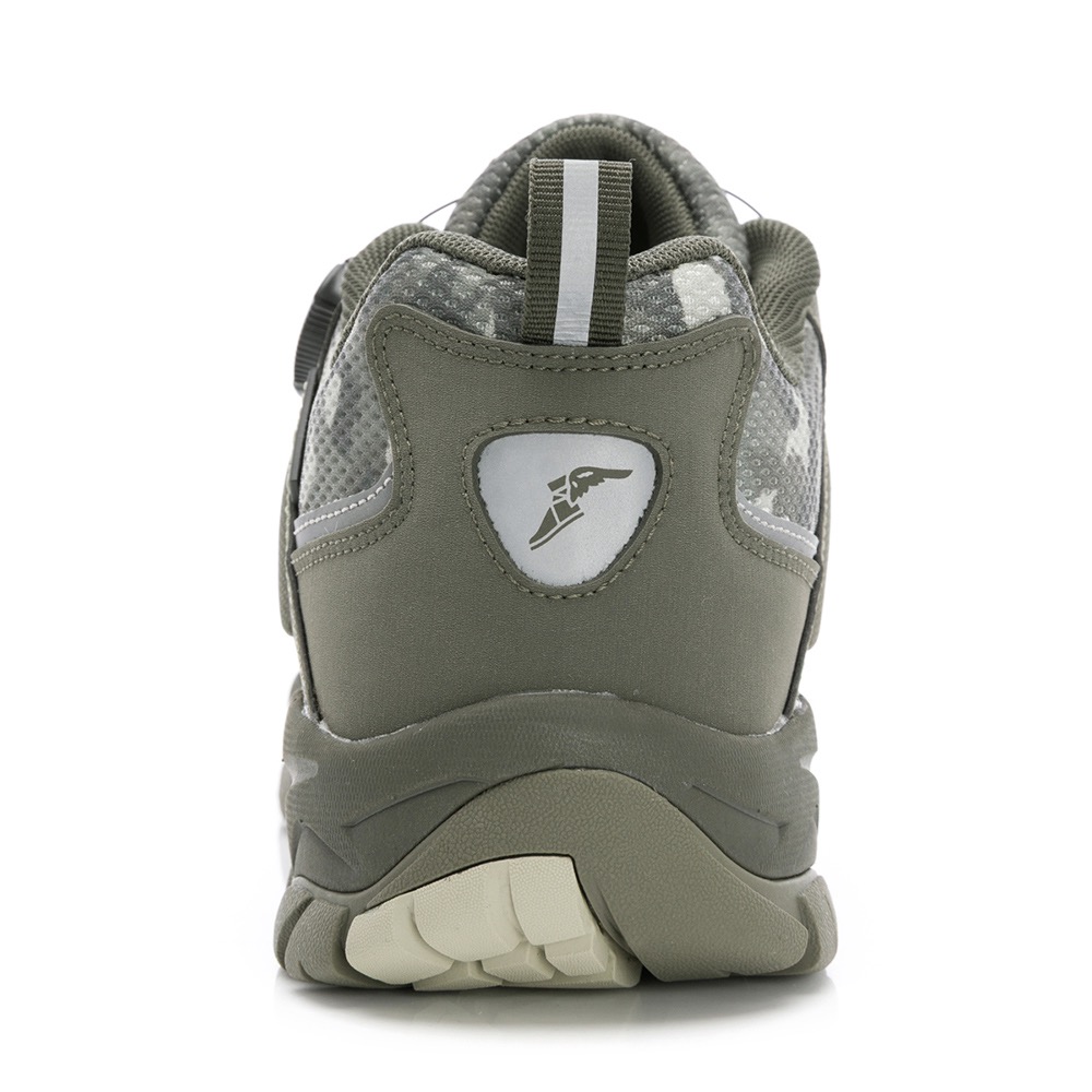 GOODYEAR 固特異 男士 轉扣 郊山健行鞋 運動鞋 透氣 緩震 防滑 乳膠鞋墊 夜間安全反光 靜態防水 軍綠-細節圖8