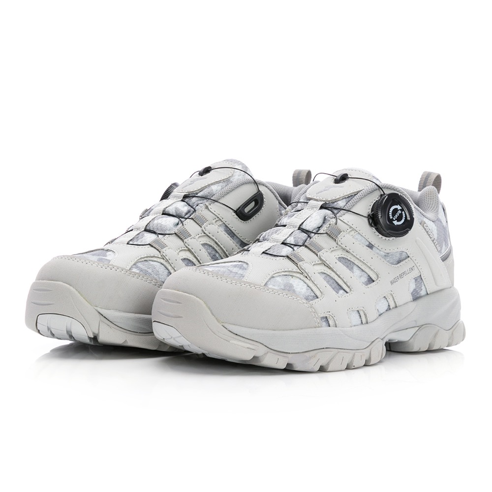 GOODYEAR 固特異 女士 轉扣 郊山健行鞋 運動鞋 透氣 緩震 防滑 乳膠鞋墊 夜間安全反光 靜態防水 灰-細節圖6