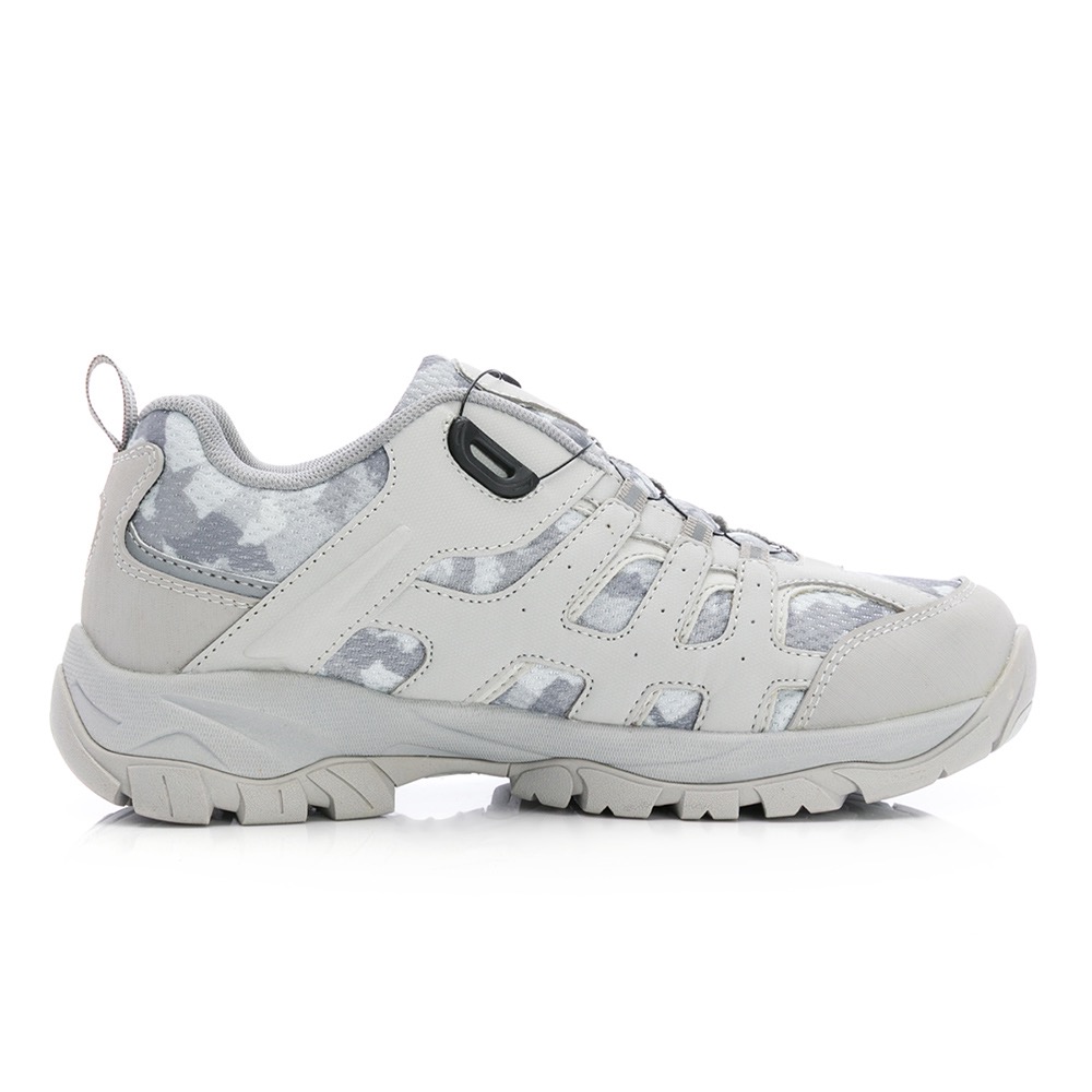 GOODYEAR 固特異 女士 轉扣 郊山健行鞋 運動鞋 透氣 緩震 防滑 乳膠鞋墊 夜間安全反光 靜態防水 灰-細節圖7