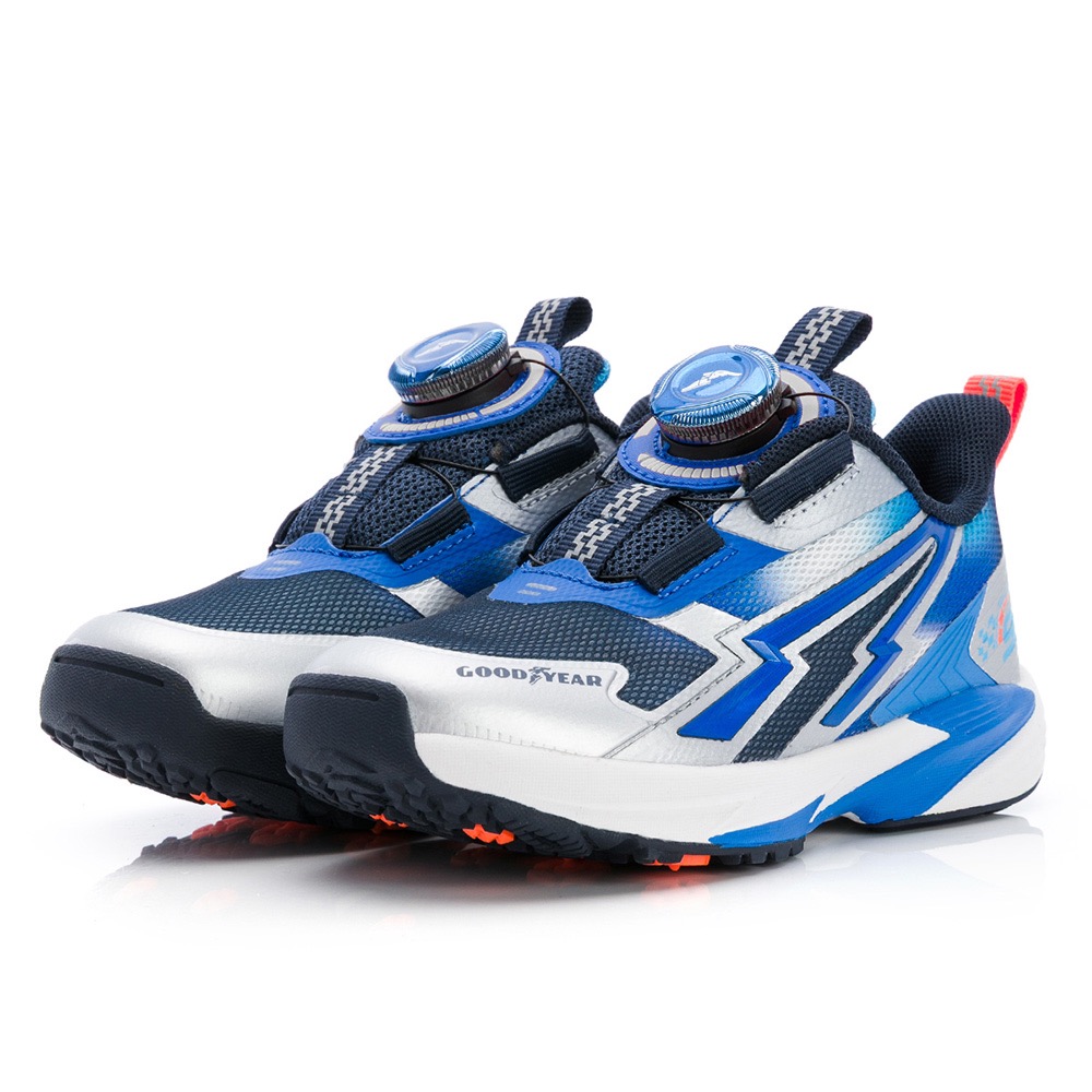 GOODYEAR 固特異 旋轉鞋扣 滑步車鞋 緩震 輕量 透氣 男童 球鞋 運動鞋 慢跑鞋 兒童運動鞋 足弓機能鞋墊-細節圖2