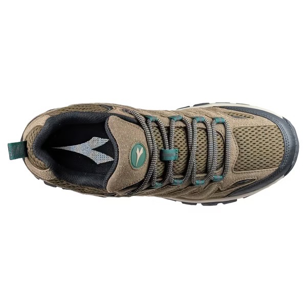 DIADORA 男 寬楦 登山鞋 戶外鞋 雙重防潑水 透氣 吸震 彈性 止滑 耐磨 橡膠底 越野鞋-細節圖3