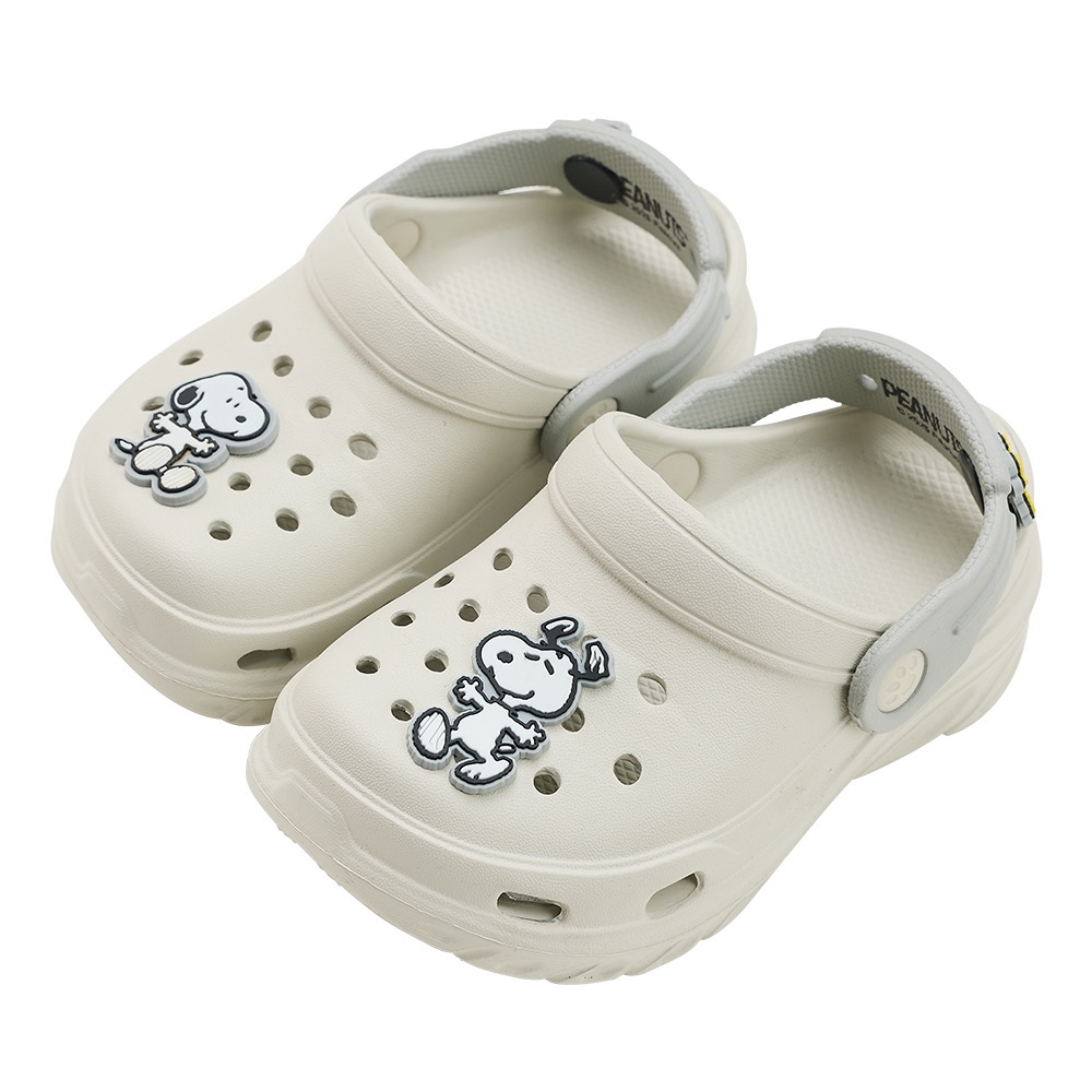 台灣製 親子鞋 Snoppy 史努比 兒童 輕量 護趾 防水 速乾 布希鞋 洞洞鞋 園丁鞋 水陸兩用 護趾 拖鞋-細節圖6
