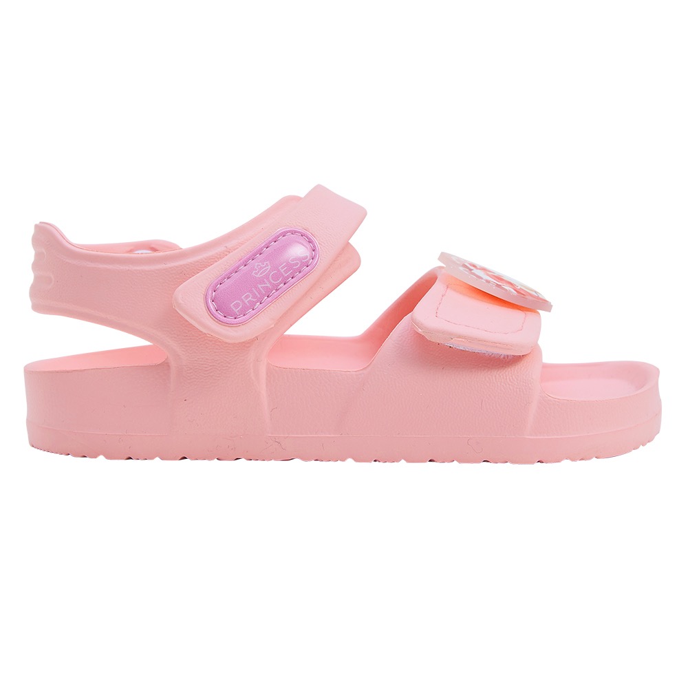 台灣製 🎀 Disney 美人魚 公主 兒童涼鞋 速乾 防水涼鞋 輕量 防水 軟Q  涼鞋 女童 女童涼鞋 粉-細節圖2