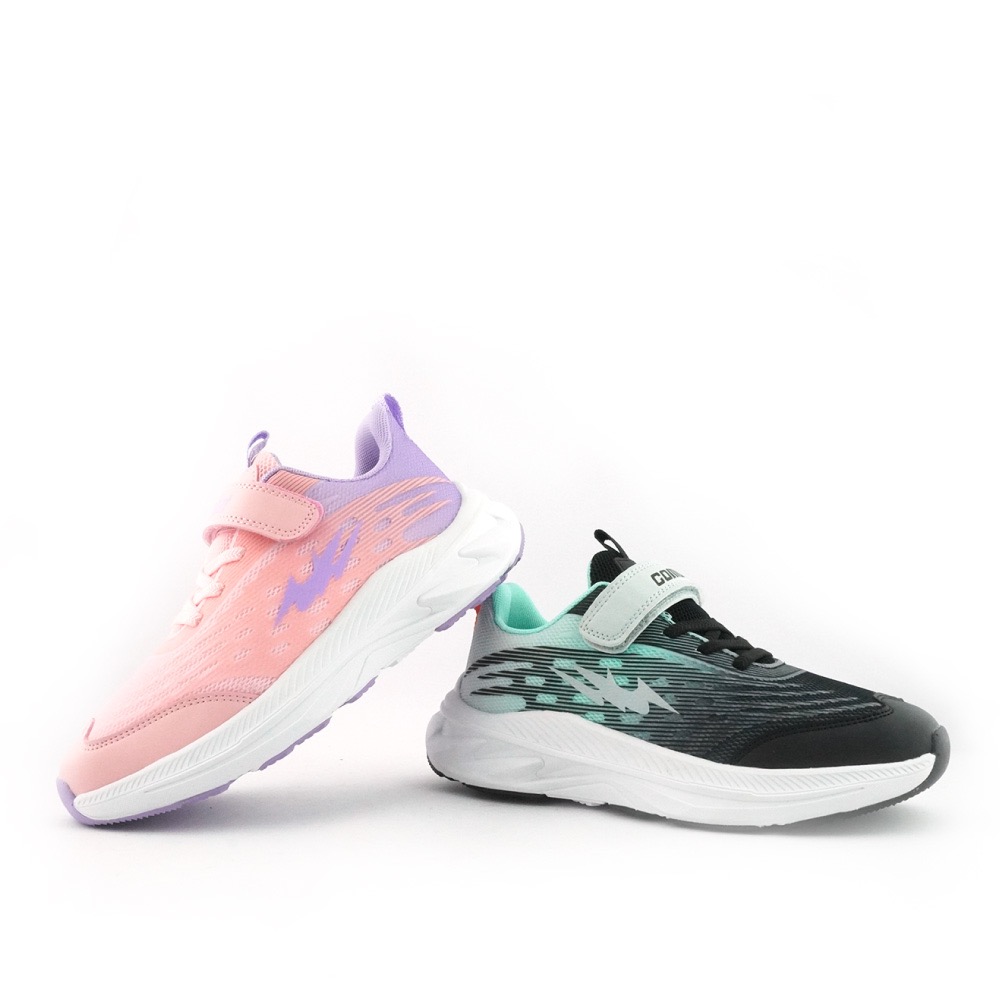 COMBAT 童 輕量 慢跑鞋 透氣 Q彈 柔軟 緩震 減壓 運動鞋 兒童運動鞋 大童 中童 男童 女童-細節圖3