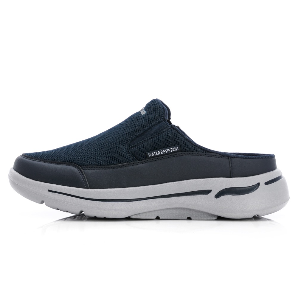 固特異 GOODYEAR 防潑水 穆勒鞋 健走鞋 懶人鞋 透氣 避震 輕便鞋 舒適 健走大底 穆勒健走鞋 前包後空 藍-細節圖5