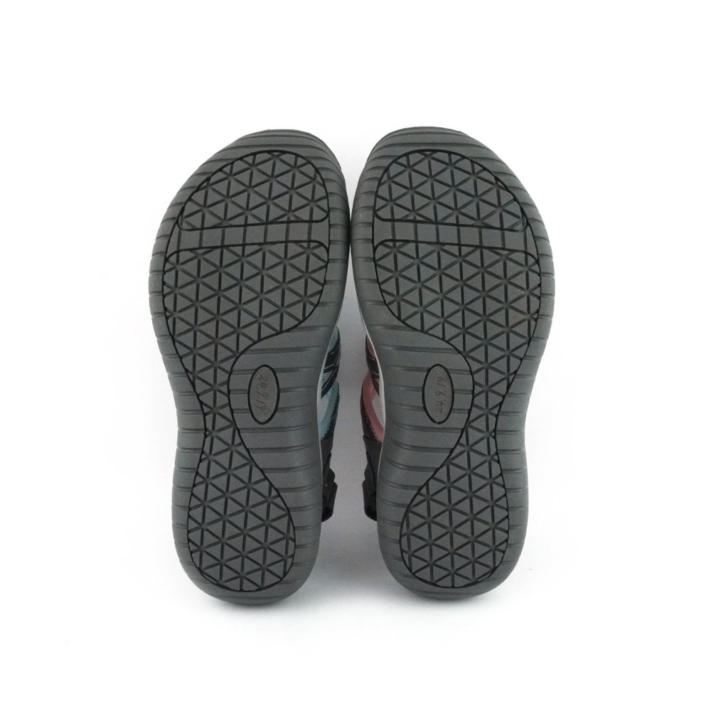 ARRIBA 女 輕量 護趾 織帶 涼鞋 戶外鞋 運動涼鞋 止滑 緩震 舒適 灰粉-細節圖8