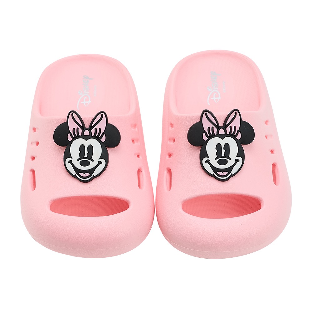 台灣製 Disney 迪士尼 米奇 米妮 麥坤 大臉飾片 護趾 兒童 拖鞋防水拖鞋 室內拖鞋 戶外拖鞋 男童 女童-細節圖4