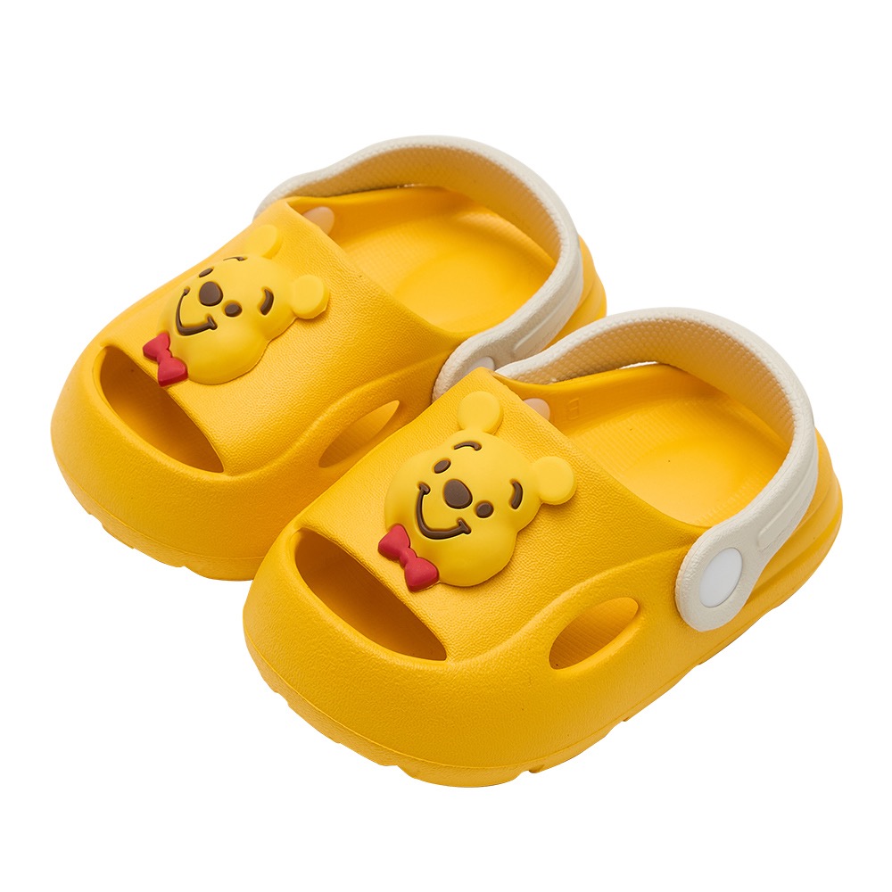 台灣製 Disney 迪士尼 維尼 奇奇蒂蒂 怪獸電力公司 防水 電燈  輕量 兒童涼鞋 兒童拖鞋-規格圖11